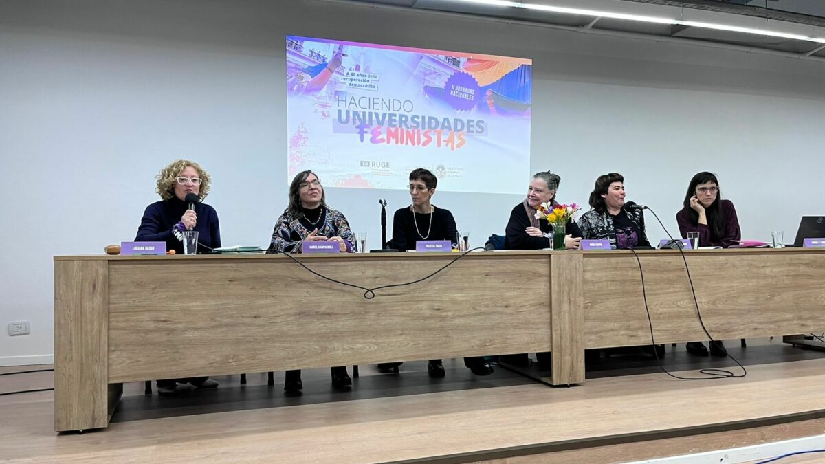 Institucional UNER participó de las Jornadas “Haciendo Universidades Feministas”